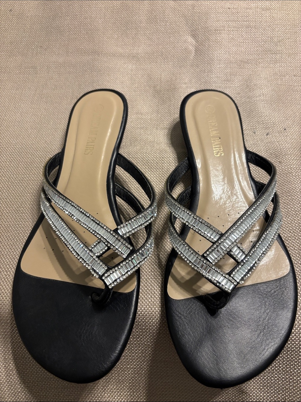 Dream Pairs Jewel Embellished Sandals